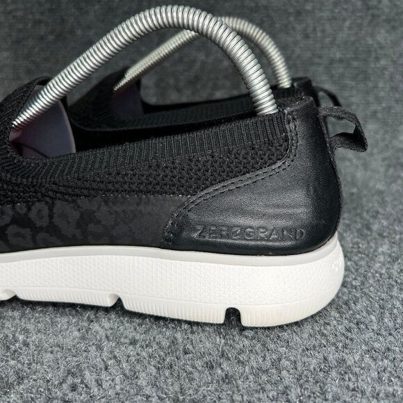 Cole Haan Omni Shoes Women's 8 Black Mesh ZeroGrand Slip On Round Toe Sneakers - Picture 5 of 12